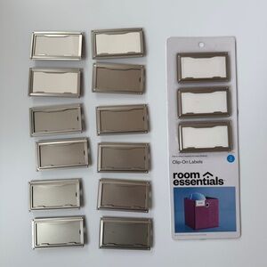 Room Essentials Clip-On Labels